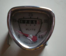 Vintage Huret Flyte Bicycle Speedometer