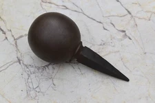 Vintage iron Ball Anvil Blacksmith Hardy Tool Stake mashroom Head anvil tool