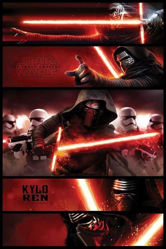 Star Wars 7 The Force Awakens : Kylo Ren Panels - Maxi Poster 61 x 91.5 cm