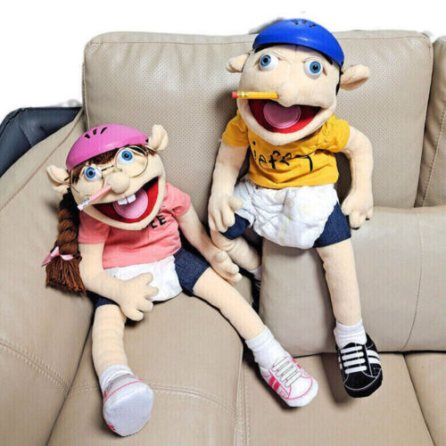 Jeffy Puppet Cheap Jeffy Hand Puppet Plush Toy 23" Stuffed Doll Kids Gift