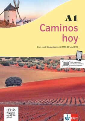 Caminos hoy A1. Kurs- und Übungsbuch + MP3-CD + DVD | Buch | 9783125157705