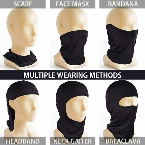 Máscara facial completa de pasamontañas a prueba de viento protección UV capucha camuflaje táctico máscara chiesty - Imagen 19 de 21