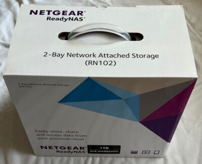 NETGEAR ReadyNAS102 4TB (2TBx2個)付属 NetGear ReadyNAS 104 RN10421D 4-Bay 2TB SATA NAS Server