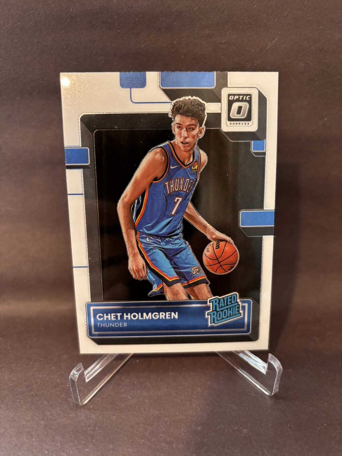 2022 Donruss Optic #208 Chet Holmgren RC - Thunder