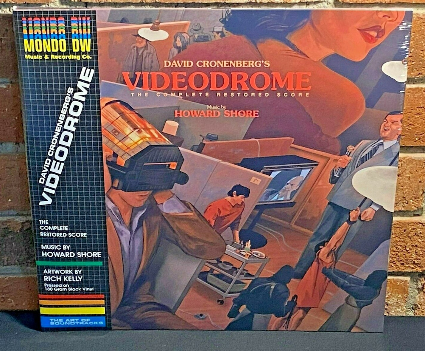 VIDEODROME - Soundtrack, 180 Gram BLACK VINYL LP Gatefold + OBI New & Sealed!