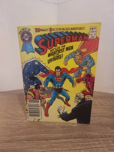 Best of DC Blue Ribbon Digest #32 Superman  Jan 1983 VTG Battle Mightiest Men