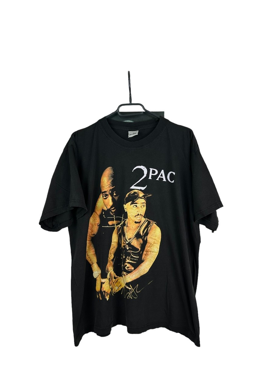 Vintage 1990s Tupac Shakur Memorial Rap Shirt Tee Rare 2Pac