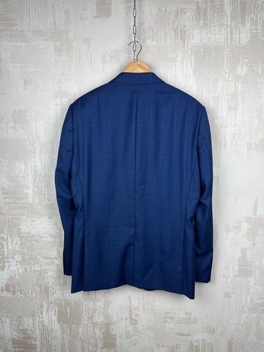 Hugo Boss T-Jarrod/Lone Regular Fit Wool Plaid Loro Piana Suit IT 50 / US 40R - Picture 10 of 18