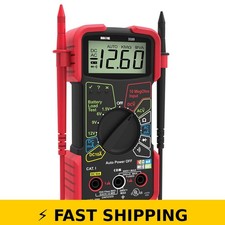 Innova 3320 Auto-ranging Digital Multimeter - Red Black Innova 3320 Auto-ranging Digital Multimeter - Red Black