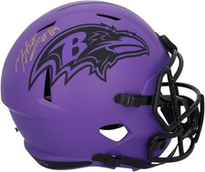 Mark Andrews Baltimore Ravens Autographed Riddell Rave Speed Replica Helmet