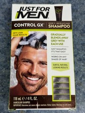Just For Men Control GX Grey Reducing Hair Color Shampoo NEW IN BOX