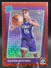 2021-22 DONRUSS OPTIC DAVION MITCHELL RATED ROOKIE RED CHOICE PRIZM RC
