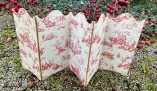 Ancien petit Paravent publicitaire Poupée circa XXème sortie grenier !