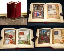 DAS BLUMEN-STUNDENBUCH VON SIMON BENING FAKSI...
