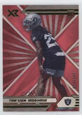 2021 Panini XR Rookies Red 19/249 Trevon Moehrig Tre'von Moehrig #135 1g5h