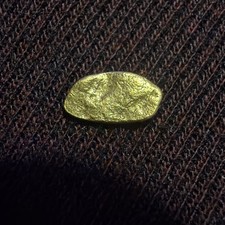 Korean Gold -&ldquo;BABY BOULDER &rdquo;  RAW FINE 23k+ .257 Grams - KOREAN PENNINSULA