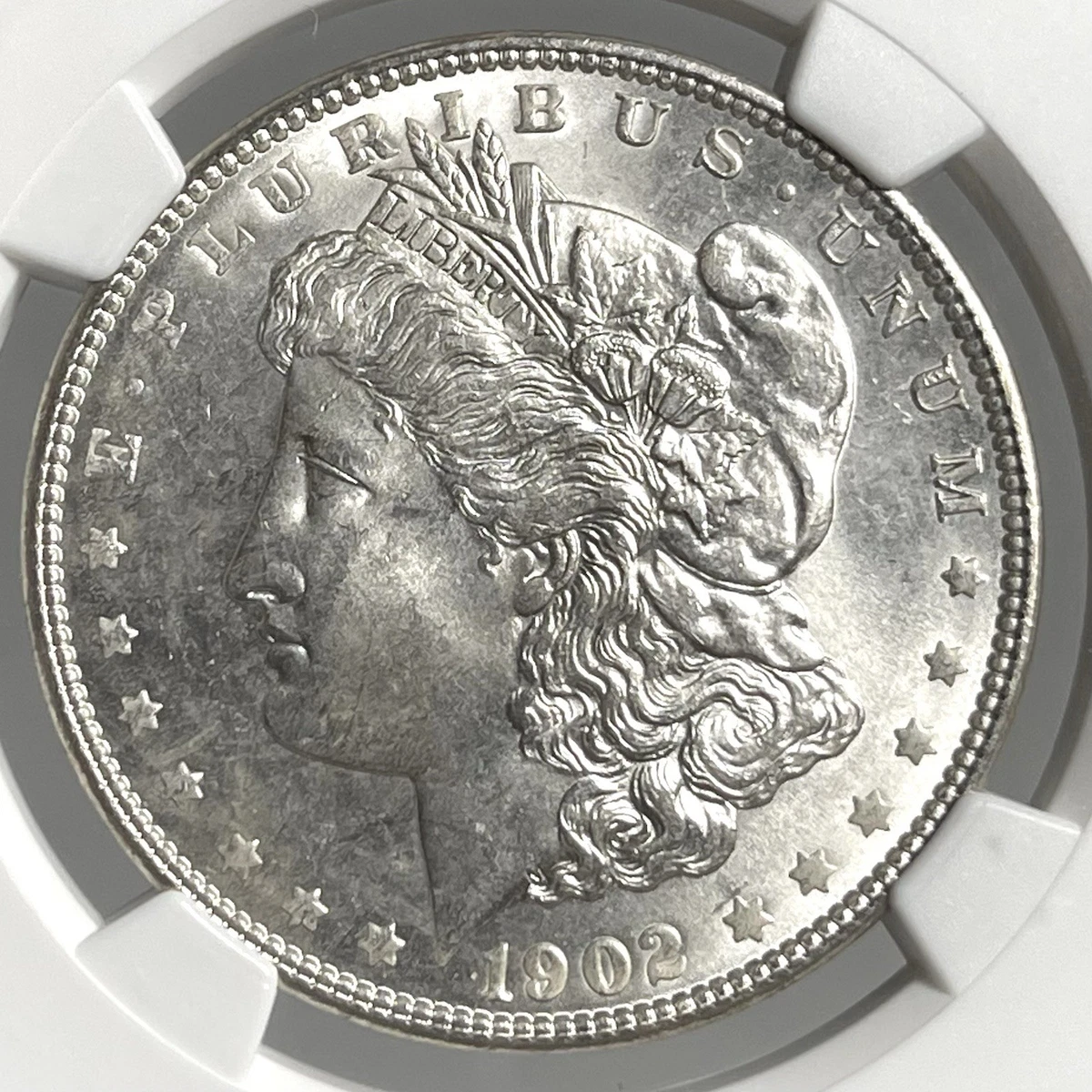 1902 モルガンMorgan Silver Dollar MS63 銀貨130 MS 63 Graded 1902 Year Morgan US Dollars (1878-1921) for sale | eBay