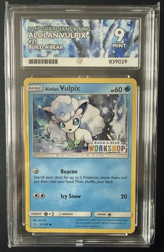 Alolan Vulpix graded ACE 9 for sale on eBay