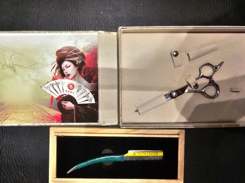 🔥 Kamisori Diablo II 6.0 Shears + Razor – Shears Used Once, Razor NEW!