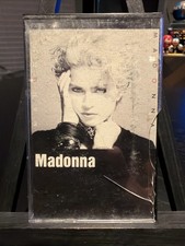 Madonna Cassette 1983 Self Titled Debut Sire Records Pop Singer Diva HTF