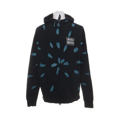 Deus, Kapuzenpullover, Größe: L, BANZAI HOODIE, Schwarz/Türkis/Blau #E1c