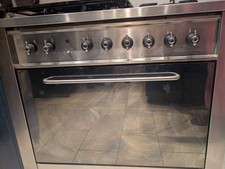 Gas 90cm Range Cooker Stainless Steel, well taken care of and very good condit