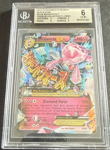 M Diancie-EX graded BGS 6 for sale on eBay