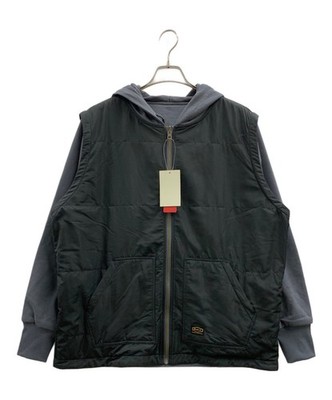 RVCA RVCAGRANT PUFFER REVERSIBLE ZIP HD Size: M Black BF042024 Men