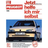 Peugeot 106 I Typ S1 1991-1996 Jetzt Helfe Ich Mir Selbst Werkstatthandbuch