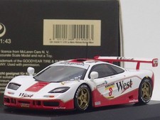 MINICHAMPS 1/43 McLaren F1 GTR Le Mans West #8