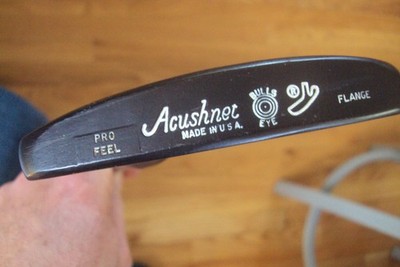 Acushnet Bullseye Pro Feel Flange black blade putter 34'' w/headcover
