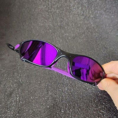 Oakley X-Metal Juliet 1.0 Sunglasses Polarized Black Frame/Purple