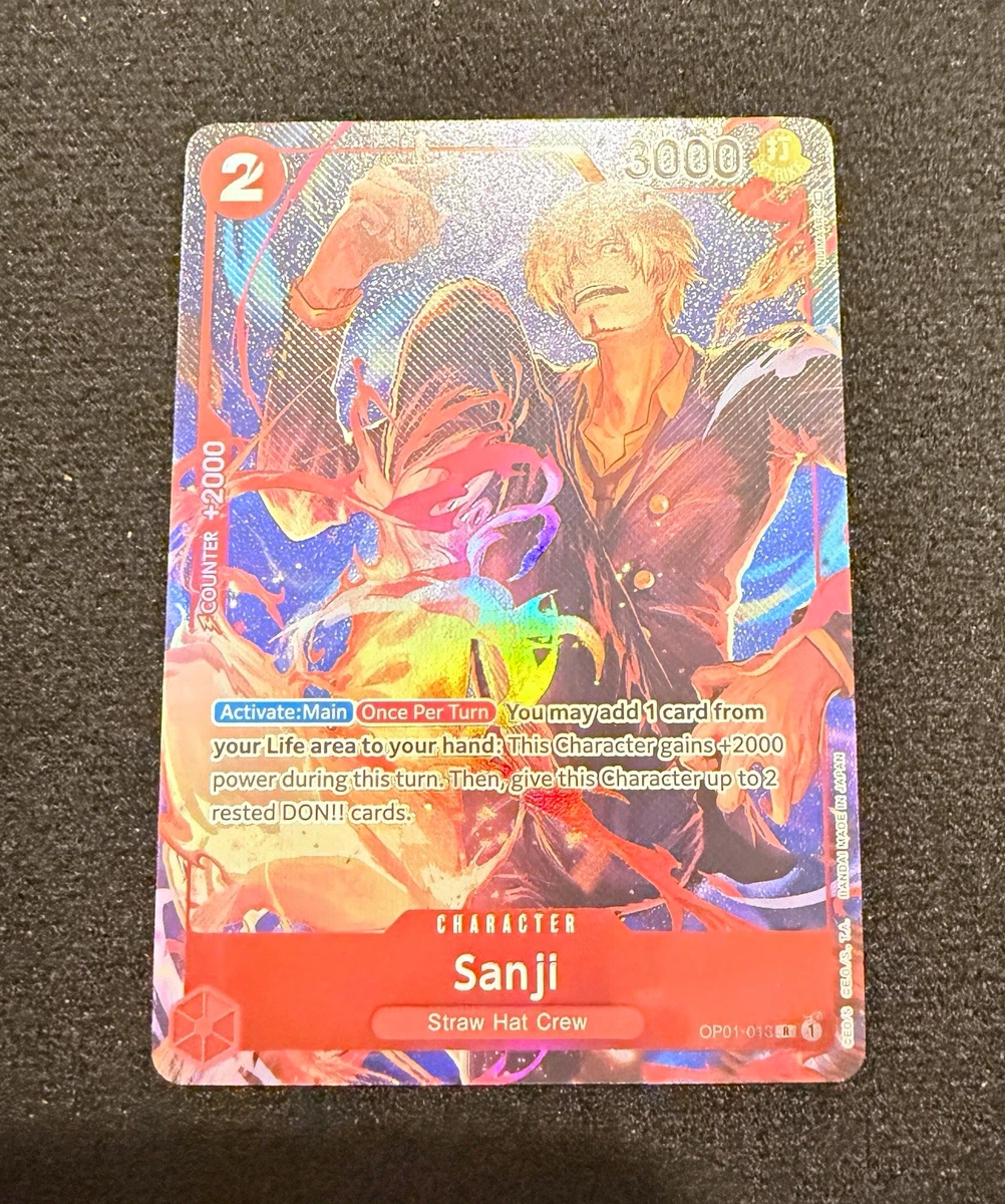Sanji OP01-013 Romance Dawn for sale | eBay