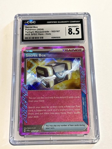 Secret Box graded CGC 8.5 for sale on eBay