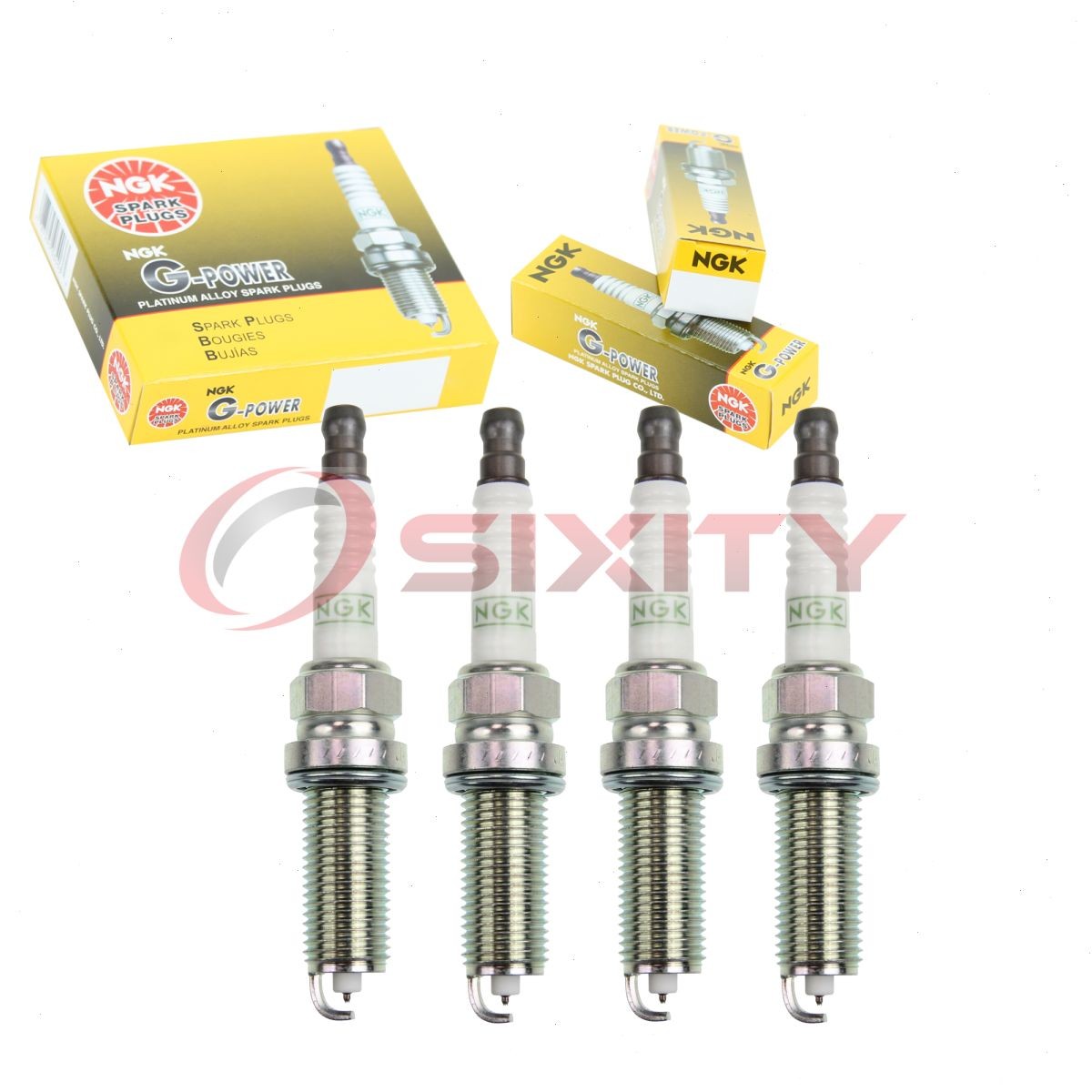 4 pc NGK G-Power Spark Plugs for 2005-2019 Nissan Frontier 2.5L L4 Ignition xa