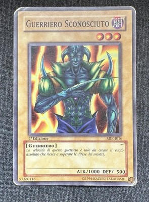  Yu-Gi-Oh '' Unbekannter Krieger '' MIK-I016 97360116 1.Auflage 