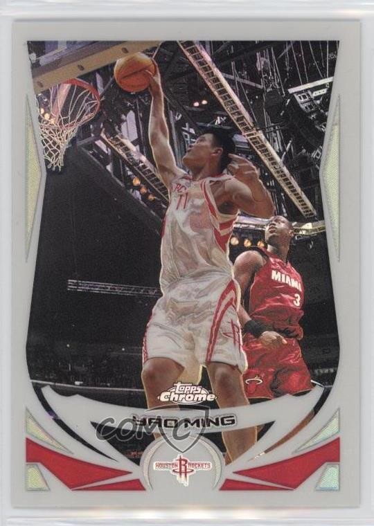 2004-05 Topps Chrome Refractor Yao Ming #11 HOF 9l4