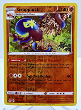 Pokémon TCG - Grapploct 92/198 - Reverse Holo - Chilling Reign - NEAR MINT