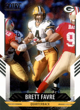 Brett Favre 2021 Panini Score #143 Green Bay Packers NFL HOF Football Card