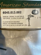 American Standard 6045.013.002 Urinal Manual Flush Valve, CHROME