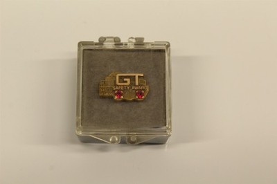 Vintage 1/10k Award Pin Grand Trunk '' GT '' Safety Advertising Train Collectible 