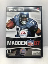 Madden NFL 07 (PlayStation 2, 2006) Complete Tested Working - Free Ship