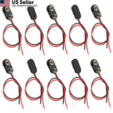 California JOS 9V Battery Clip Connector Hard Shell for Arduino...