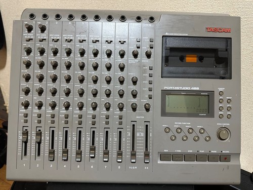 Grabadora de cinta de casete multipista Tascam Portastudio 488 8 pistas probada JP JN02