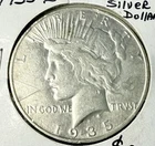 1935-S Peace Silver Dollar - USPX35P0