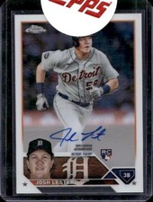 2023 Topps Chrome #RA-JL Josh Lester Rookie Autographs