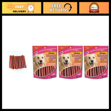 3-Pack Alaskan Salmon Jerky Dog Treats, 16oz - USA Made, Natural & Healthy Snack
