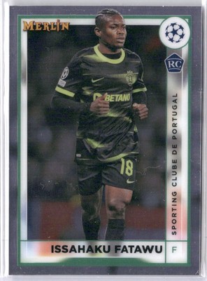 Issahaku Fatawu Rookie 2023-24 Merlin UEFA Base #128 Sporting Clube de Portugal
