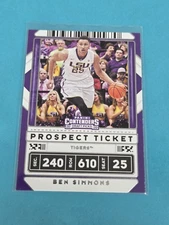 2020 Panini Contenders Draft Picks #14 Ben Simmons BASKETBALL Card H2