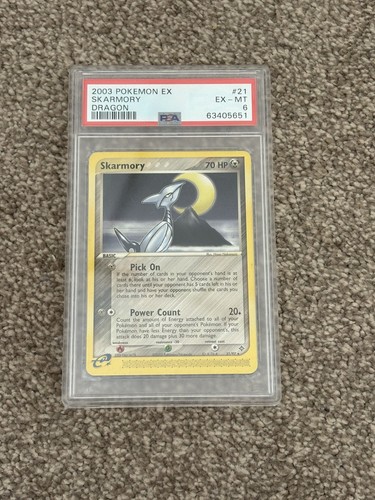 Skarmory graded PSA 8 for sale on eBay